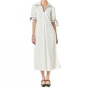 NEW ENGLISH FACTORY lilo dress in white